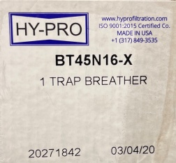 HPBT45N16-X Breather